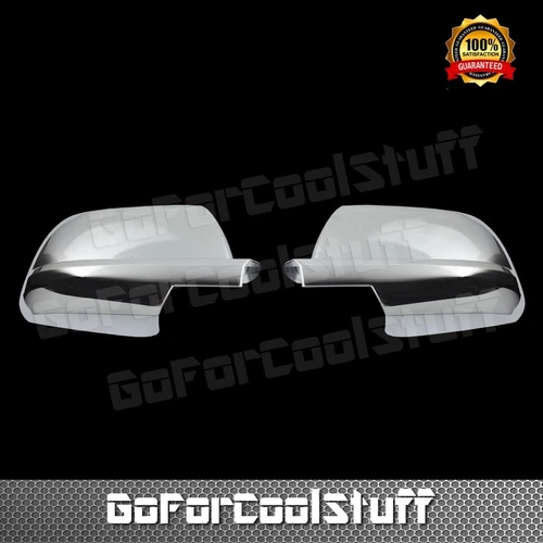 For 2007-13 14 15 16 17 18 19 Toyota Tundra Chrome Mirror Full Cover (CrewMax)