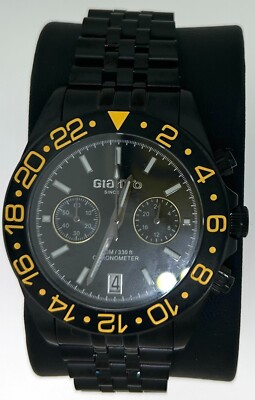 GIANTTO GR-42 Limited Edition Black and Yellow Watch MSRP  display picture 1