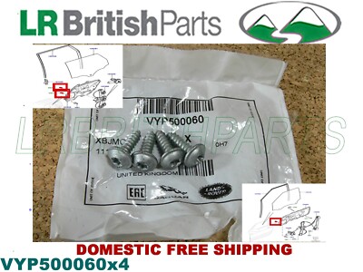 GENUINE LAND ROVER DOOR PANEL TRIM SCREW SET RANGE ROVER SPORT EVOQUE VYP500060