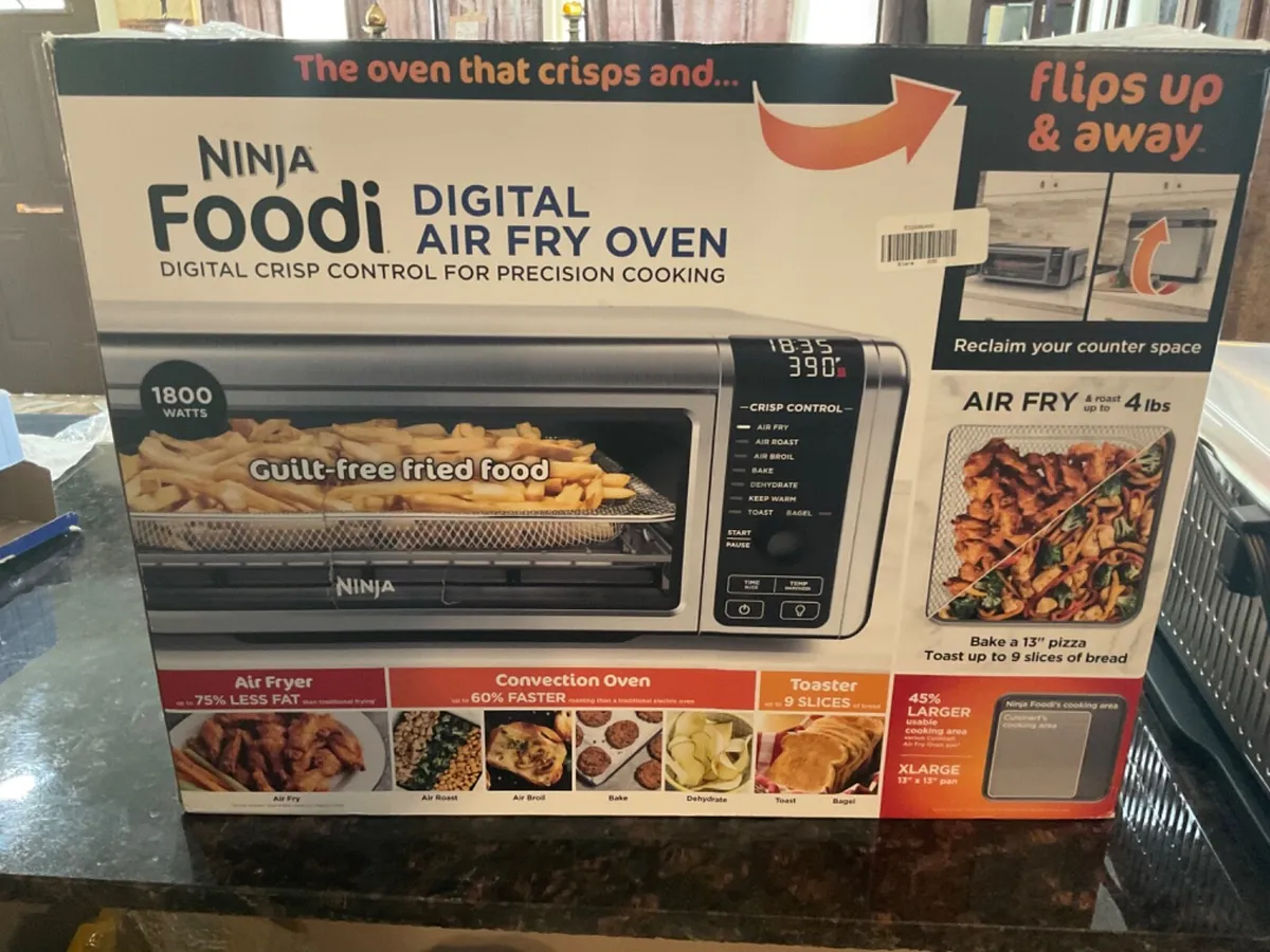 Ninja Foodi Digital Air Fry Oven SP101 - Stainless/Silver (DENT