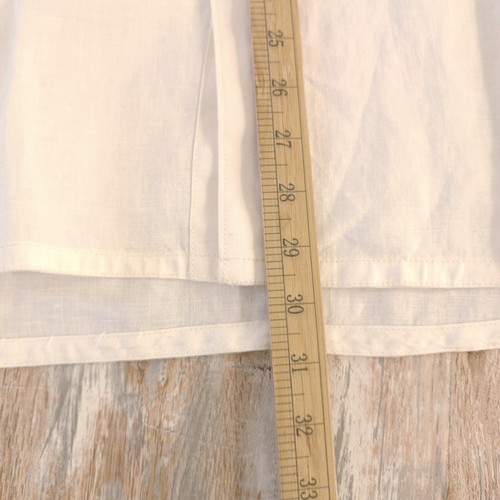Tommy Bahama 100% Linen Button Up Shirt L Mens White Long Sleeve - Picture 5 of 10