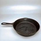 GRISWOLD #6 Cast Iron Skillet Large Block Logo 699 J Vintage Fully Marked🍳
