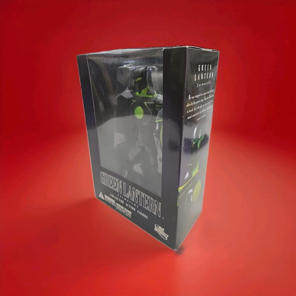 Figura Blindada Linterna Verde Alex Ross Serie 6 Liga de la Justicia 2007 DC DIRECT Foto 4 de 4