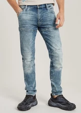 G-Star Raw Men’s 5620 Skinny Jeans Scanda Blue $190 New