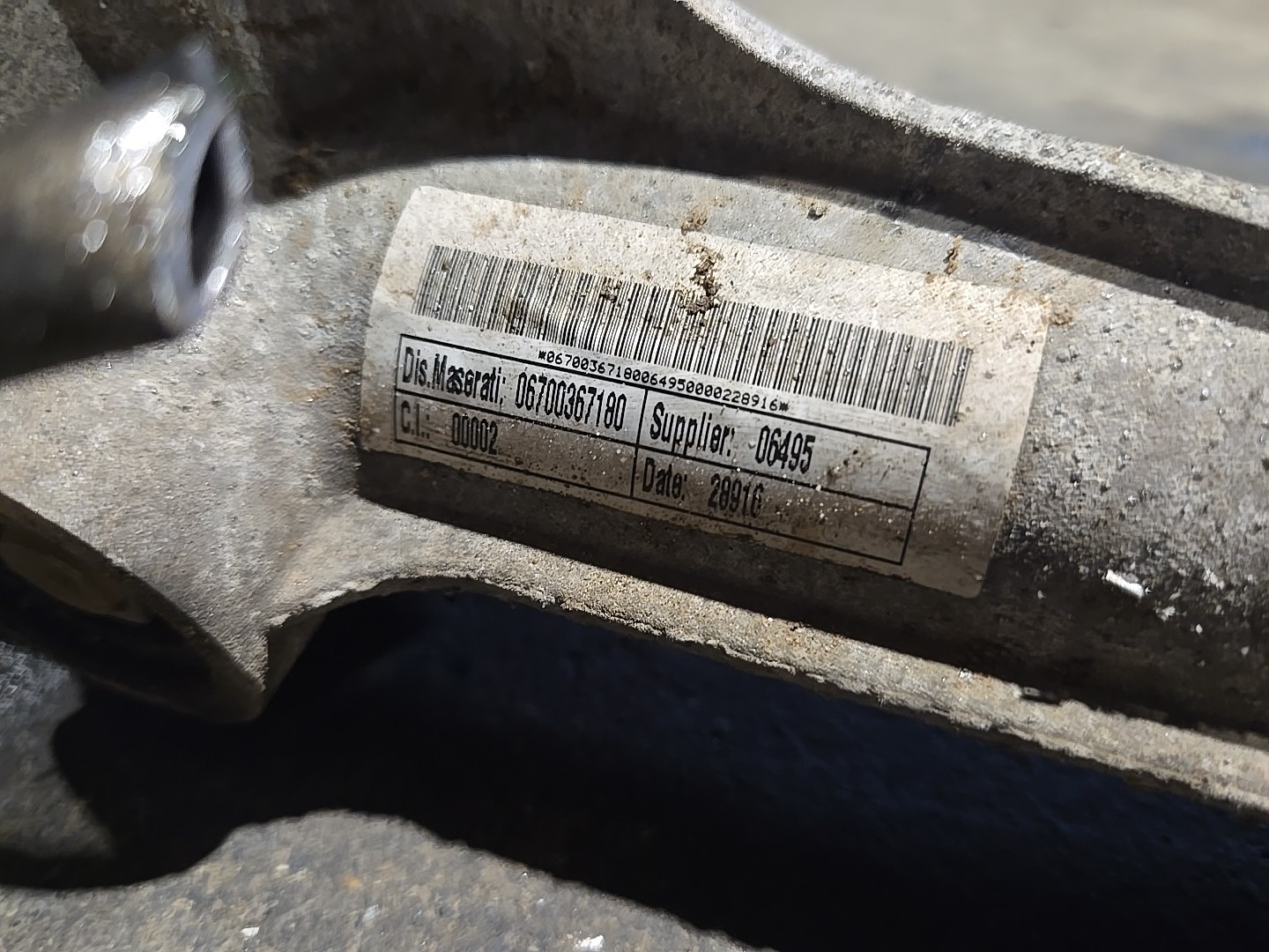 14-20 Maserati Ghibli SQ4 Power Steering Rack Pinion Assy 06700367180 OEM