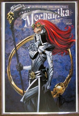LADY MECHANIKA La Belle Dame Sans Merci #2 Cover D LE 250 Signed by Benitez NM+