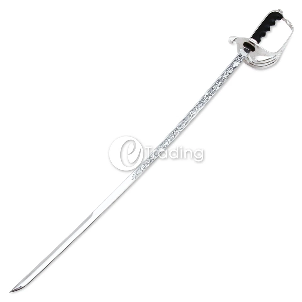 Réplica de espada ceremonial sable oficial militar del ejército de Estados Unidos con bolsa de almacenamiento gratuita Foto 4 de 4