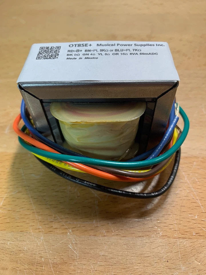 OT8SE-PLUS- Single Ended Tube Output Transformer 5K/7K: 4/8/16 Ohm 8VA 50mADC - Image 3 of 4