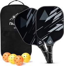 Carbon Fiber Pickleball Paddle Set of 2 USAPA Approved Tournament - MX25