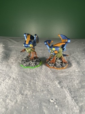 Skylanders Spyro's Adventure: Drobot, Activision 2011 Model #83986888 - 2 Pc Lot