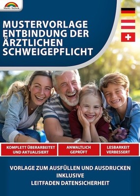 Entbindung v. der ärztlichen Schweigepflicht Vorlage- PDF-DOCX -Download Version