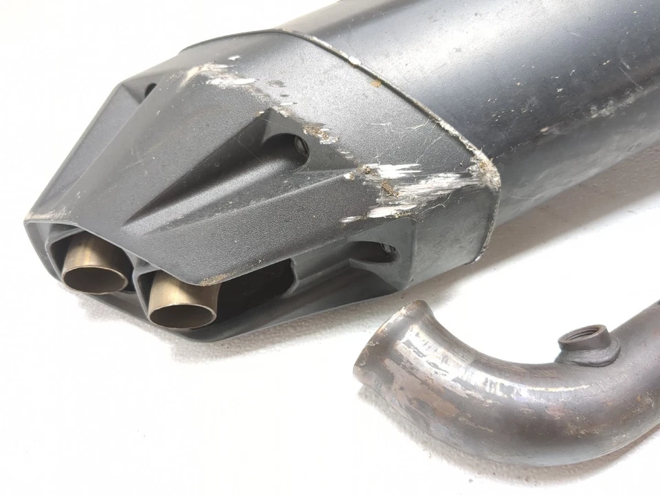 Silenciador de escape Can Am Spyder F3-T SE6 16-19 puede deslizarse con tubo 707601596 Foto 2 de 4