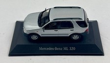 1/43 Mercedes Benz ML Class ML320 1999 Diecast W/Clear Case - Free Ship  Z8
