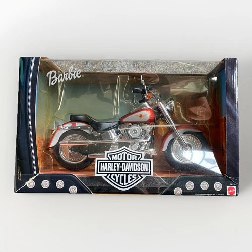 Mattel 26132 Fatboy Harley Davidson Motorcycle for Barbie OPEN BOX collectible