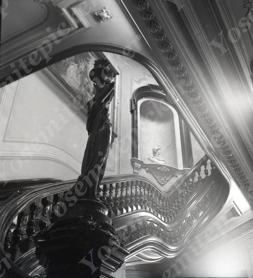 a22 Original Negative 1958 Sacramento Art Gallery Stairway 164a | eBay