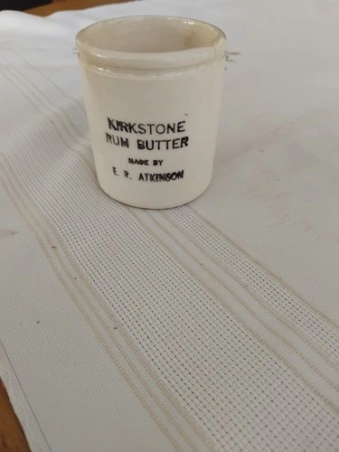 Antique Advertising Pot Food Pot Kirkstone Pass Inn Rum Butter Early C20th