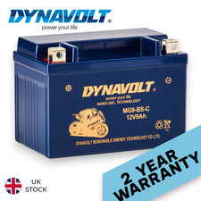 Dynavolt Motorcycle Battery fits Suzuki GSX GSX-R Bandit 600 650 replaces YTX9