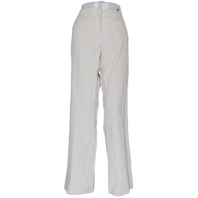 A Feeling of Joy, Hose, Größe: 42, Beige/Weiß, Baumwolle, Streifen, Damen #JtJ