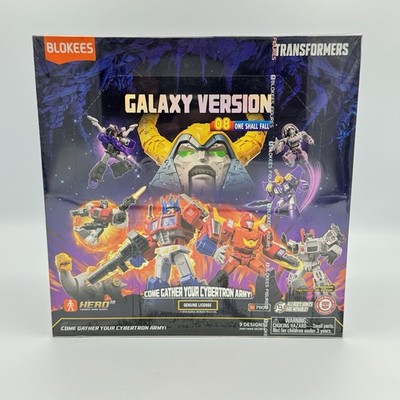Blokees Transformers Galaxy Version 08 One Shall Fall Sealed Set of 9 Boxes New