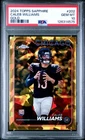 2024 TOPPS CHROME SAPPHIRE GOLD #202 CALEB WILLIAMS 14/50 PSA 10