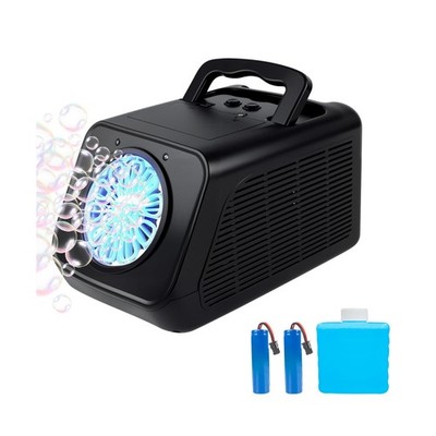 Bubble Machine Rotating Bubble Maker for Kids - 20000+ Big Bubbles ... Fast Ship