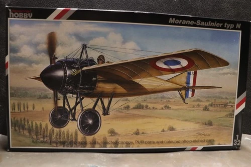 Morane Type "N" French fighter  in French markings WW I Sp. Hobby 1/32
