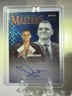 2025 Topps Finest WWE ON CARD AUTO GUNTHER /75 Blue Checker Finest Masters Clean