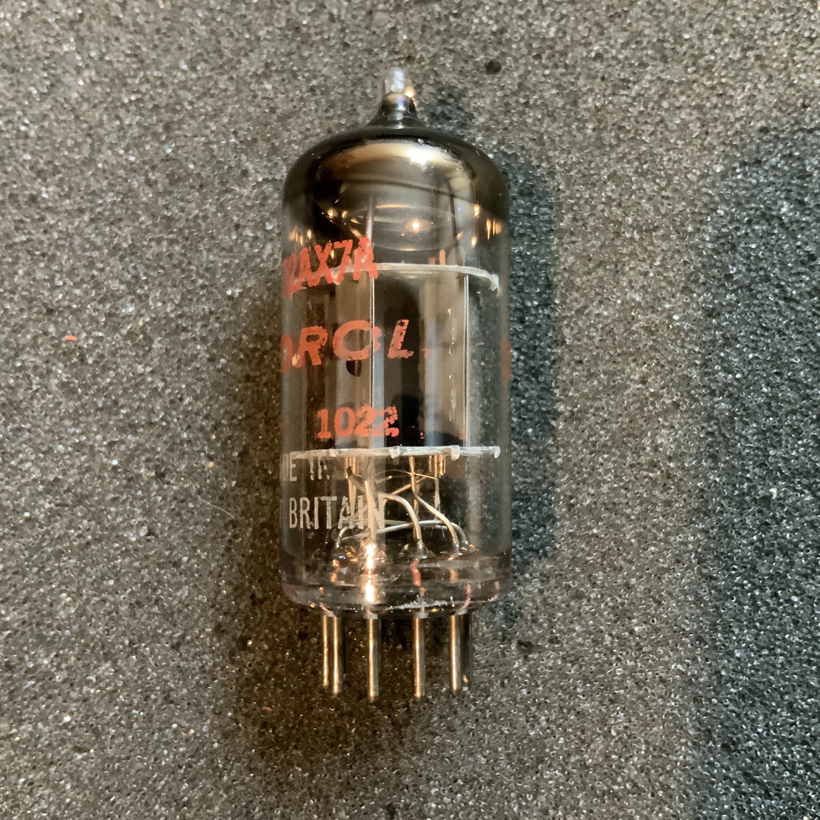 NOS Mullard 12AX7 ECC83 Tube Motorola I61 Amplitrex Test 12AX7 B339 7025 BEST! D