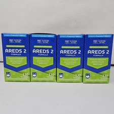 Lot of 4 Rite Aid AREDS 2 Formula 130 Softgels eye health supplement Exp. 12/26
