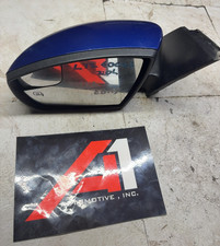 2012-14 Ford Focus Driver Left Side View Heated Power Door Mirror Assembly Blue