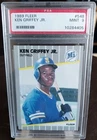 1989 Fleer Ken Griffey Jr Rookie #548 PSA 9 Mariners HOF Baseball Card