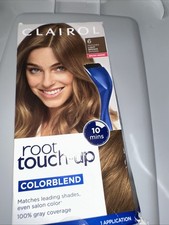 Clairol Root Touch-Up ColorBlend 6 Matches Light Brown Shades Permanent Gray Cov