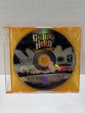 Guitar Hero: World Tour (Nintendo Wii, 2008) DISc ONLY Tested Generic Case