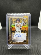 2025 Topps Gilded Collection - Chrome Gold Autographs Sal Frelick #CGA-SF /99
