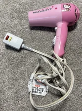 Hello Kitty Hair Blow Dryer Sanrio w/1875 Watt Cool Shot Button