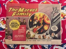 1949 FAWCETT MARVEL FAMILY #36 & 1947 MARY MARVEL #14 RARE KEY WOW AUSTRALIA