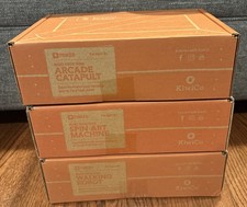 Kiwi Co Tinker Crate 3 boxes (Spin Art, arcad...