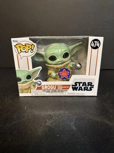 FUNKO POP ! GROGU MACY'S DAY THANKSGIVING PARADE 474 STAR WARS M01