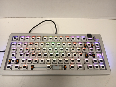 #ad Glorious GMMK 3 Pro Barebone 75% Mechanical Gaming Keyboard Silver *PARTS* #1 $24.99