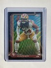 2025 Topps Chrome Football Black Wave Refractor Fred Warner #268