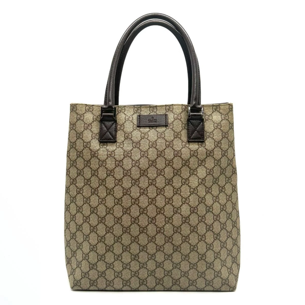 Gucci GG Supreme Tote Bag Homme Sac à Main Bandoulière Authentique Occasion
