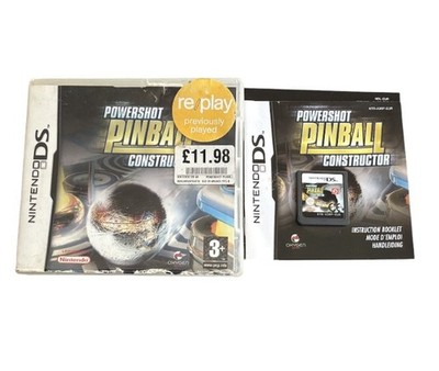 Powershot Pinball Constructor Nintendo DS Spiel