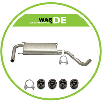 Auspuff Endschalldämpfer Fiat Ducato 2.2D-2.3D 2006-2010 Schalldämpfer, Endtopf