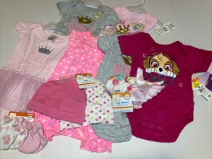 newborn clothes with mittens
