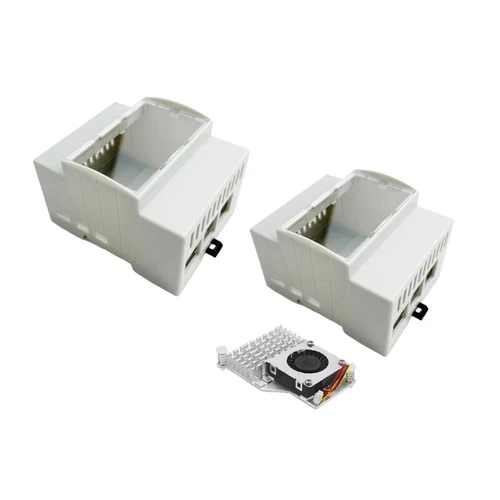 Optional Heatsink Cooling Fan Case for RPI5 Board Perfect for DIY Projects