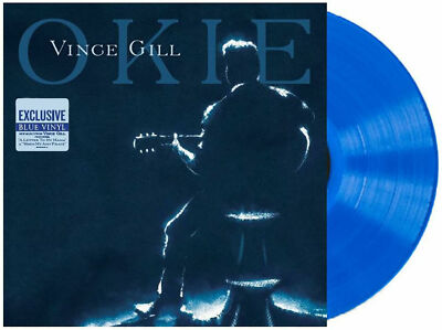 Vince Gill - Okie BLUE Vinyl lp record