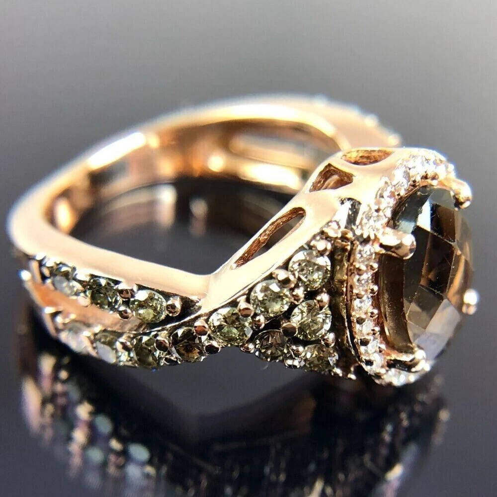 Le vian chocolate quartz ring cheap
