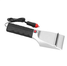 12V Heated Electric Car Window Windshield Glass Cleaning Tool Snow Ice Scraper