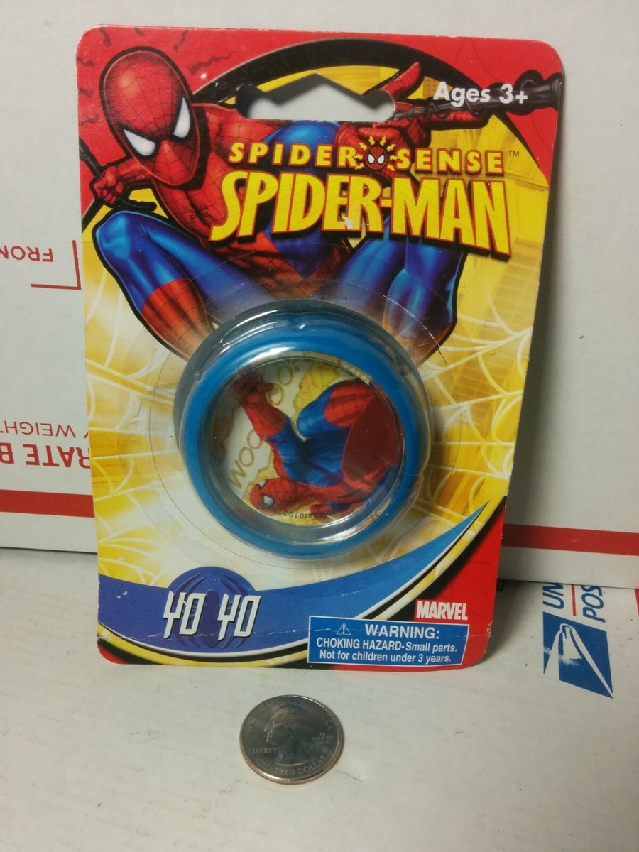 NEW on Card Vintage 2011 SPIDER SENSE SPIDER-MAN YO YO MARVEL