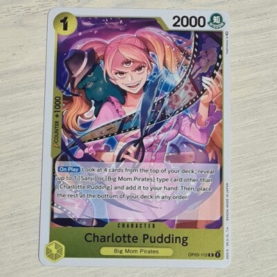 Charlotte Pudding OP03-112 R One Piece Card Game Pillars of Strength